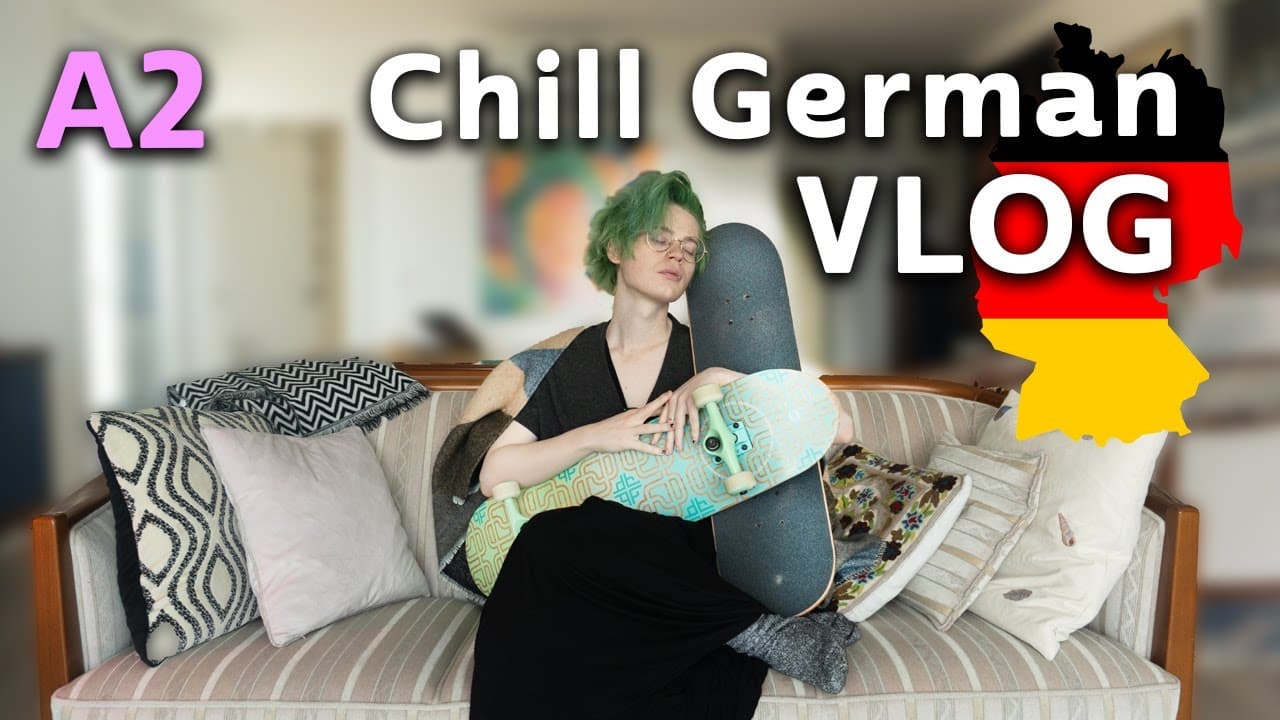 BEGINNER German Comprehensible Input / A2 German Listening Practice / Vlog in slow and easy German