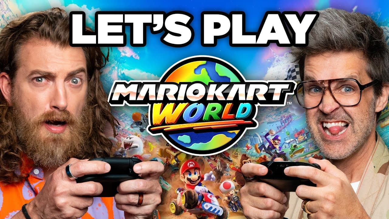 We Play The New Mario Kart