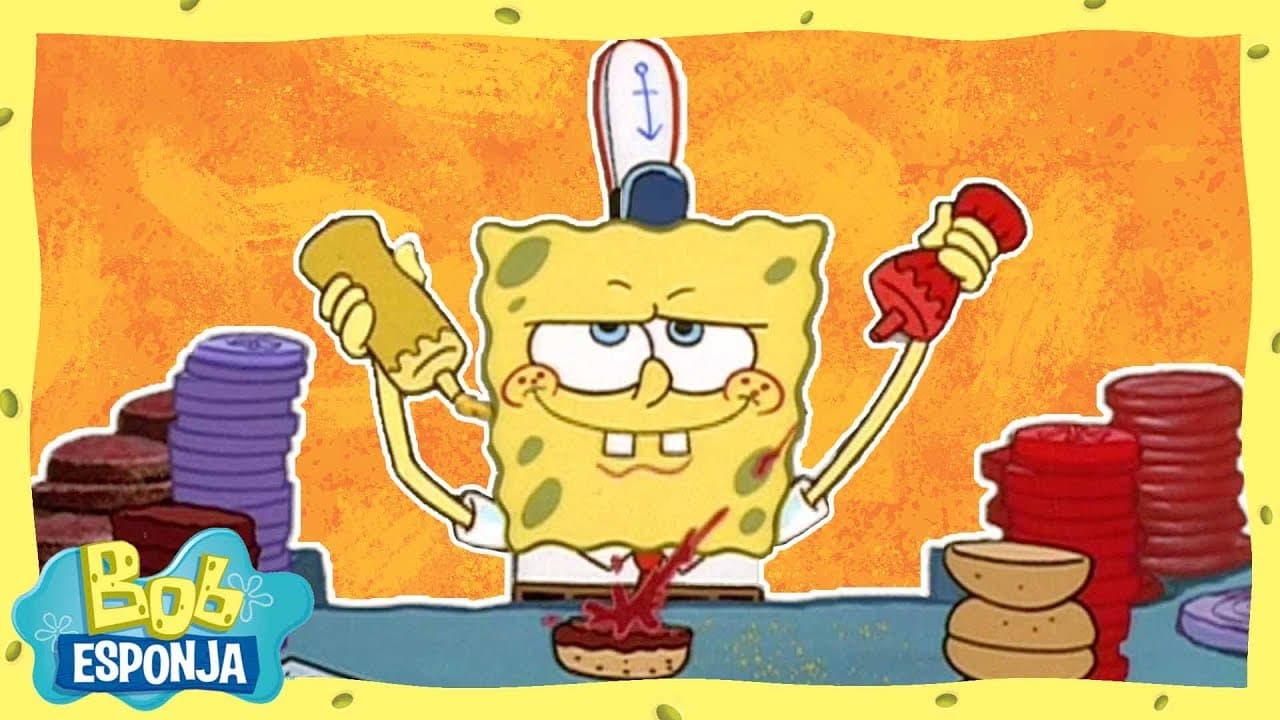Maestro de la hamburguesa | Bob Esponja en Español