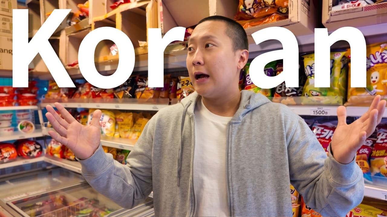 REAL & EASY Korean in an Unmanned Snack Shop | Slow Korean