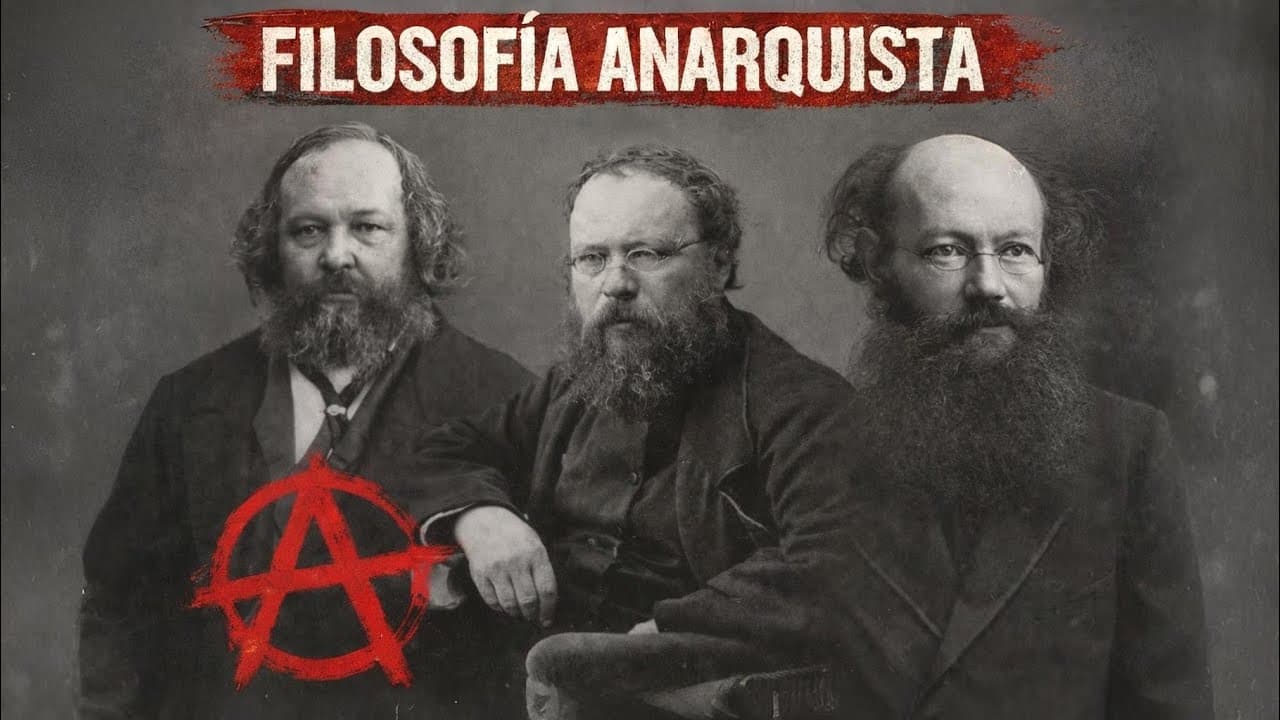 Documental 2025: Filosofía Anarquista - Mijaíl Bakunin, Pierre-Joseph Proudhon y Piotr Kropotkin