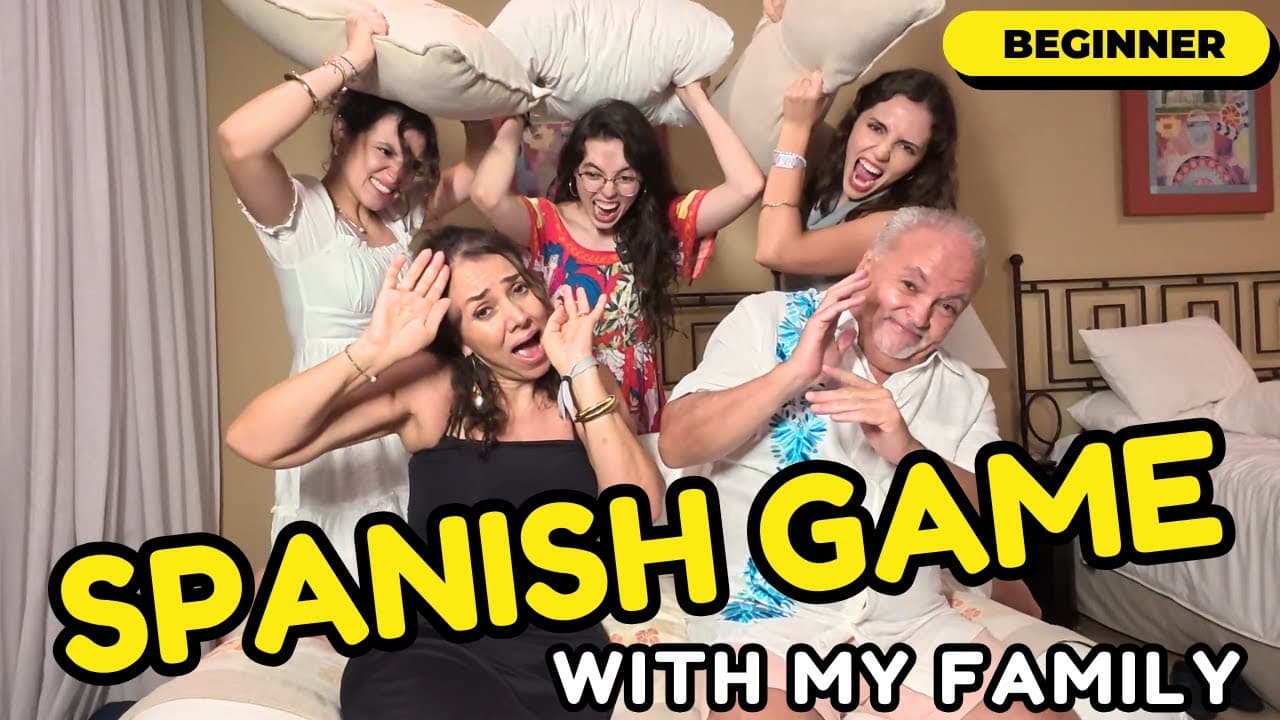 Learn Spanish Playing: Who’s More...? with My Family! (Beginner)
