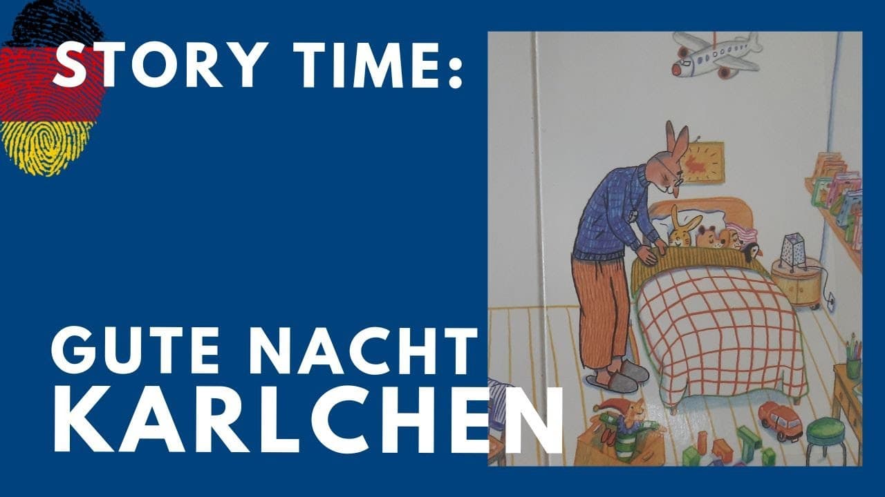 Good Night Story in German (Book reading) | easy and comprehensible German