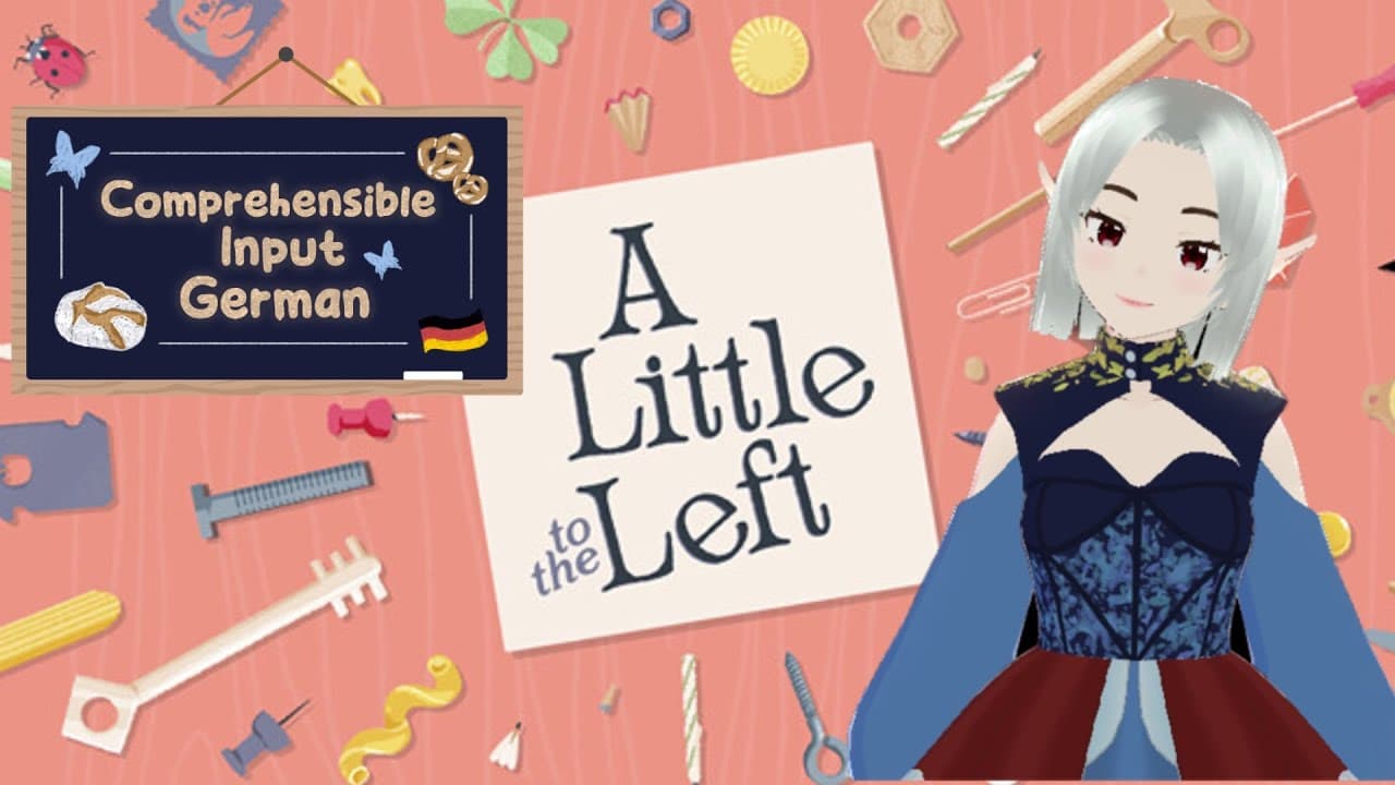 Perfectly organising common household items [Comprehensible Input German]