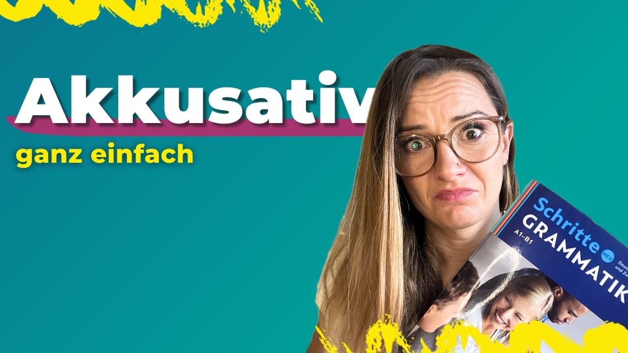 Verben mit Akkusativ 🧐 Deutsche Grammatik einfach erklärt #deutschlernen  #deutschegrammatik