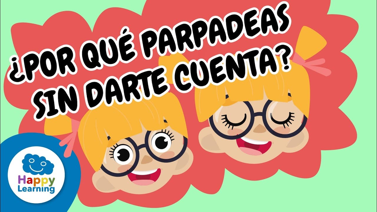 Conoce tus OJOS. ¡Parpadeas 20 veces por minuto! | Vídeos Educativos para Niños |@HappyLearningES