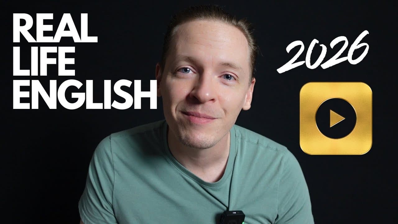 Learn Real-Life English: My Big Goals for 2026 🎯 | Comprehensible Input