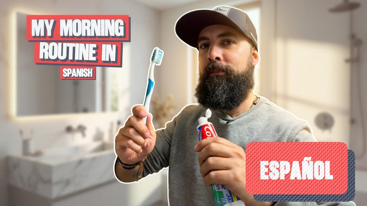 Spanish Listening Practice – My Morning Routine (Real Colombian Spanish)
