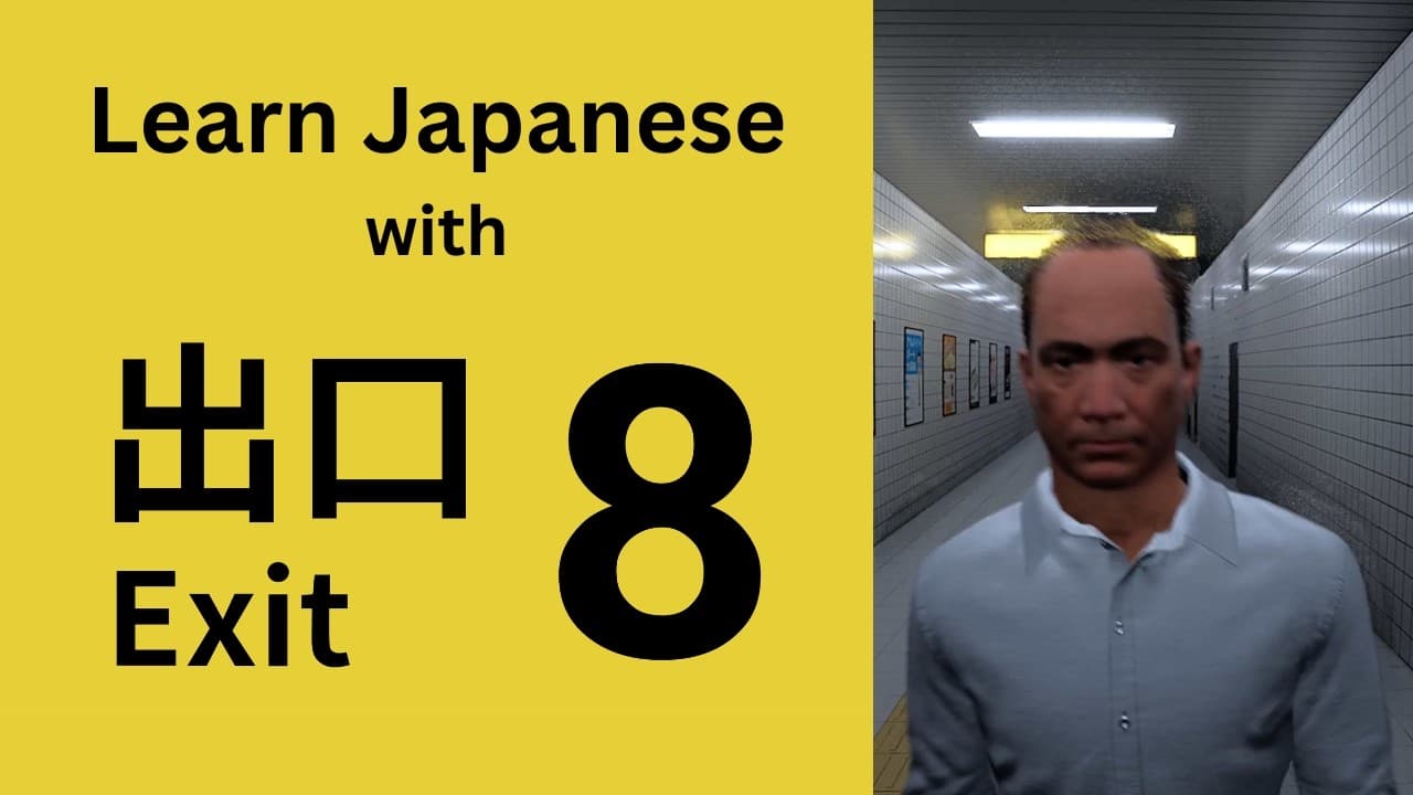 Learn Japanese with a Game (Super Beginner) | Exit 8 #2