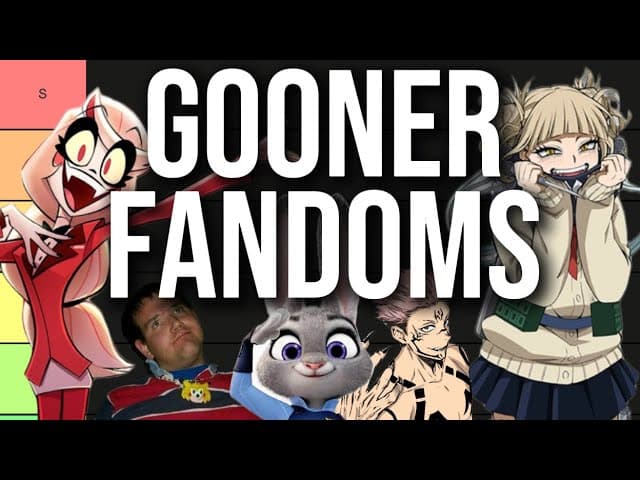 The Most INSANE Gooner Fandoms (Tier List)