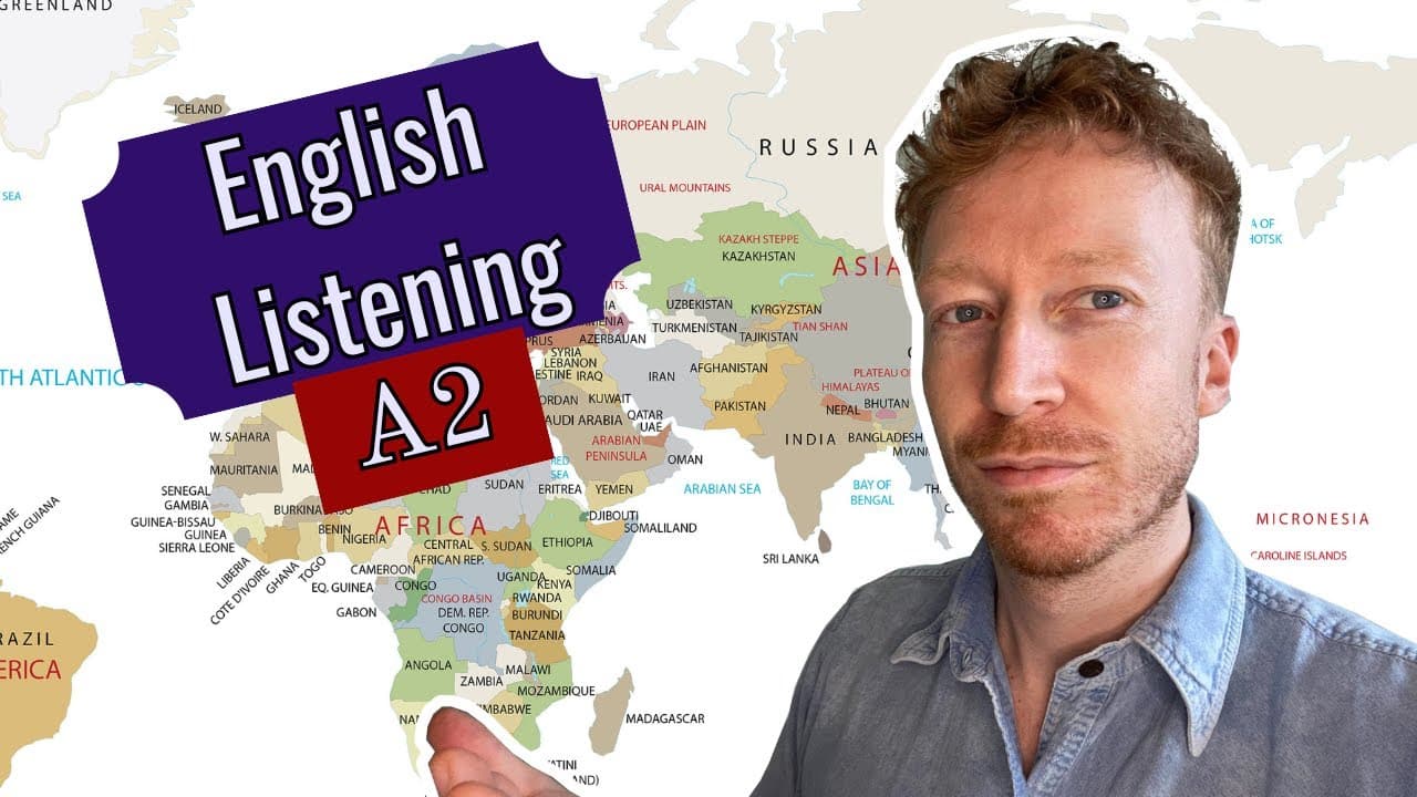 Learn English Vocabulary - Which Countries Have I Been to? (Comprehensible Input) A2