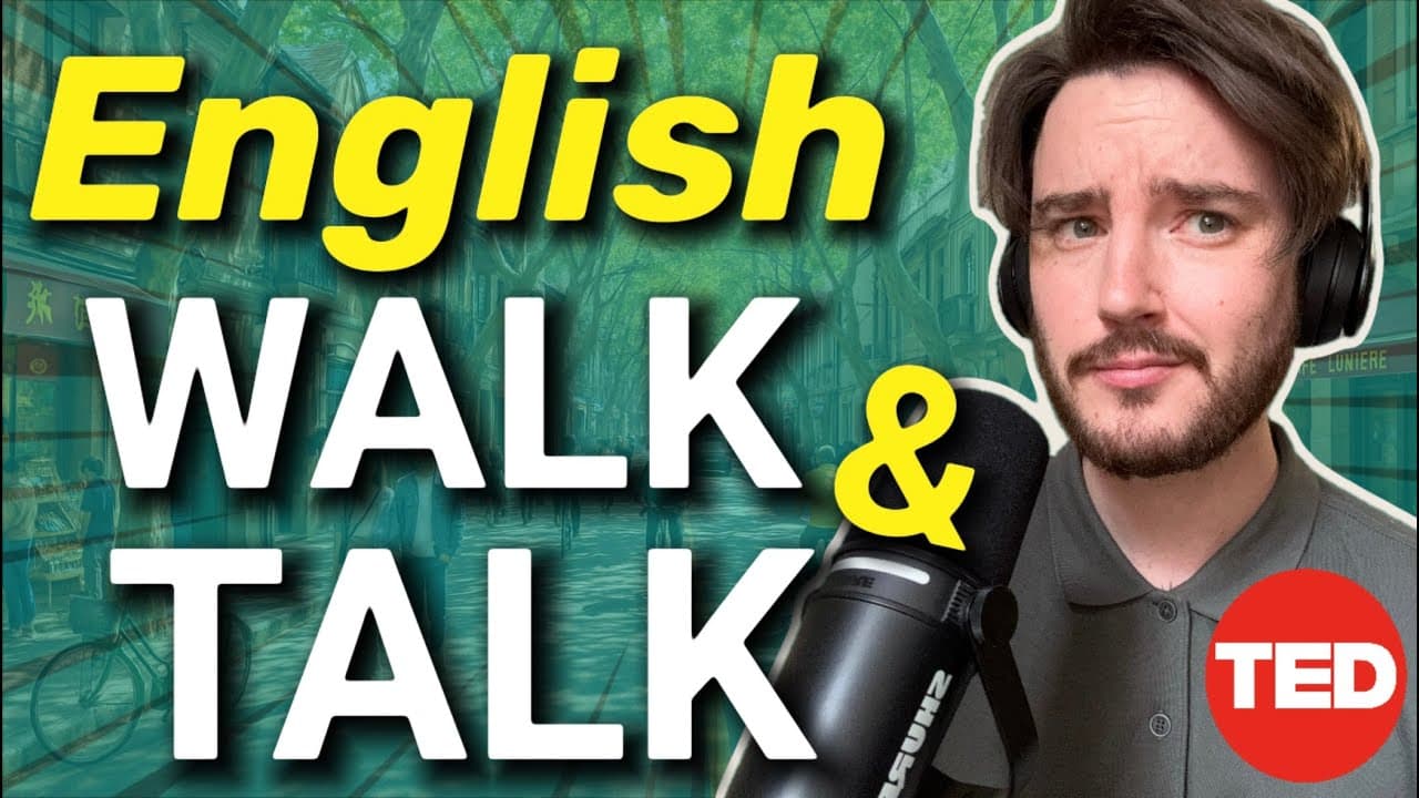 The *BEST* Way to Improve English Listening Skills | Walk and Talk in Shanghai, China 🇨🇳