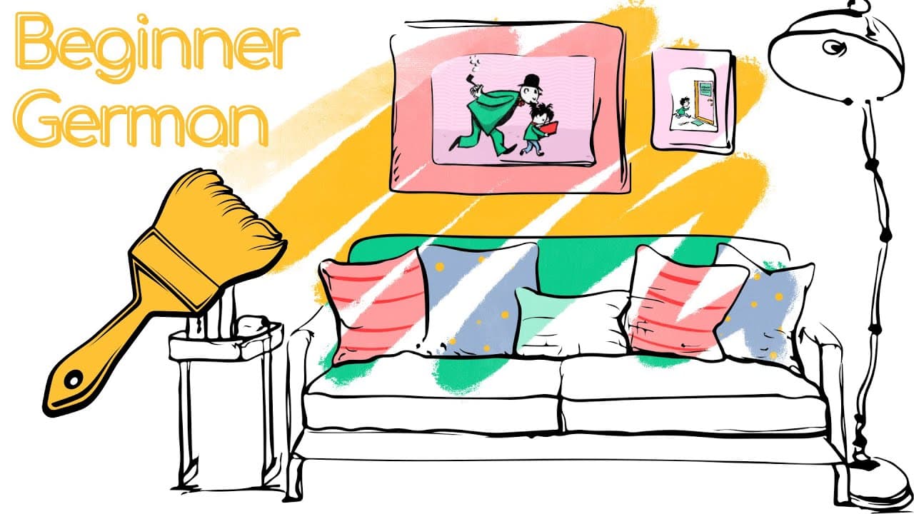 Easiest way to learn German - Das Wohnzimmer