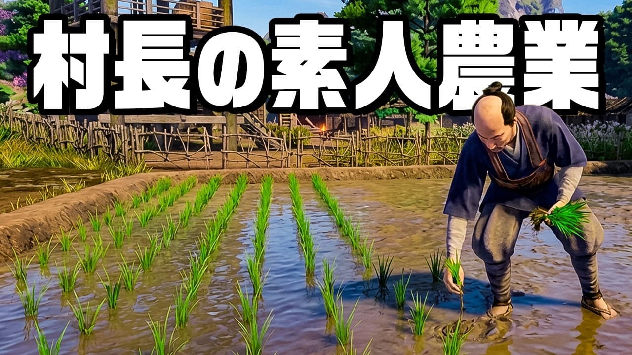 米の知識ゼロだけど勘で田んぼ作ってみた