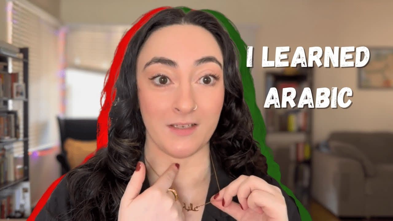 How I Learned Arabic - My Language Journey