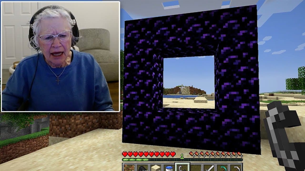 Someone Told Me To Make a Nether Portal