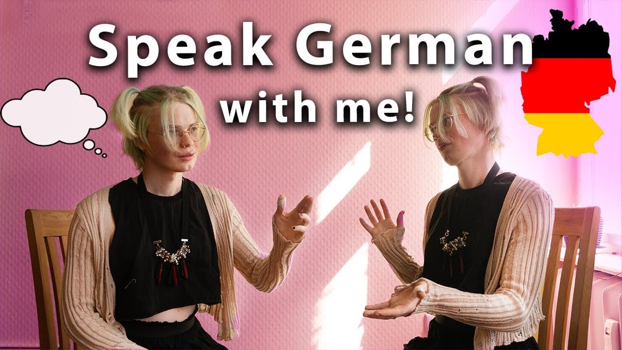 BEGINNER German SPEAKING Practice (A1) Dialogue at the doctor's / at a hotel