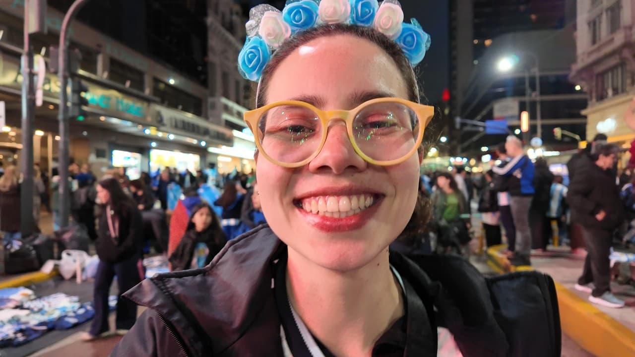 Argentina le ganó a Inglaterra: así se celebró en el Obelisco