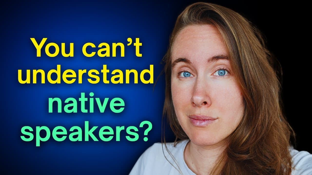 Why You Understand Me But NOT Other Native Speakers
