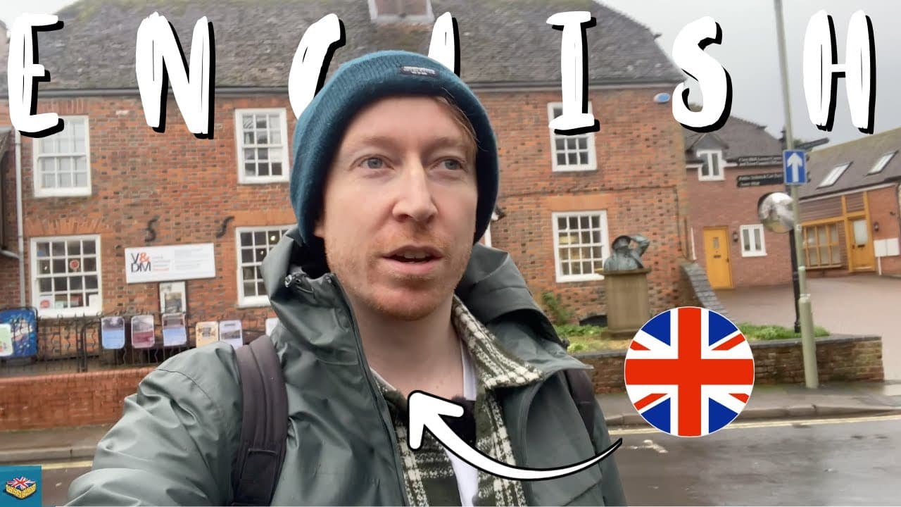 Learn Real-Life British English - In Wantage! | English Comprehensible Input B1 Intermediate
