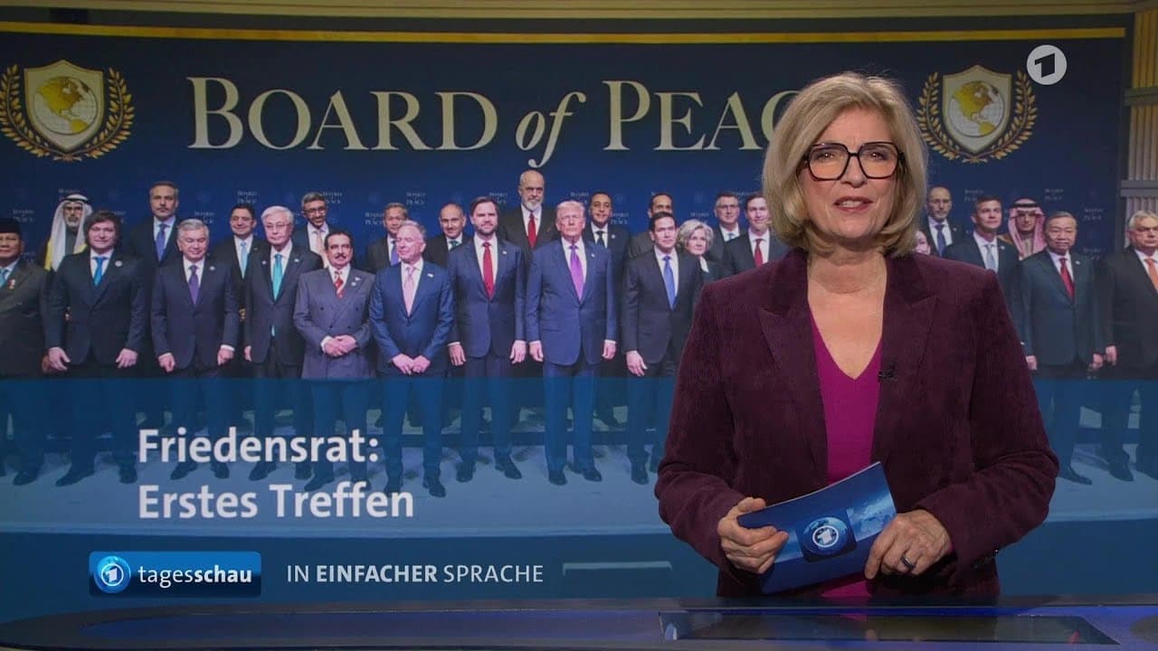 tagesschau in Einfacher Sprache 19:00 Uhr, 19.02.2026