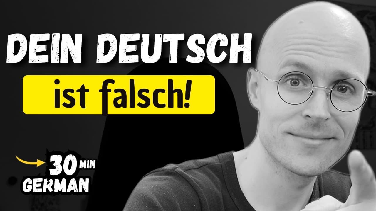 Warum dich Deutsche NICHT korrigieren | Slow German Podcast (A2–B1)