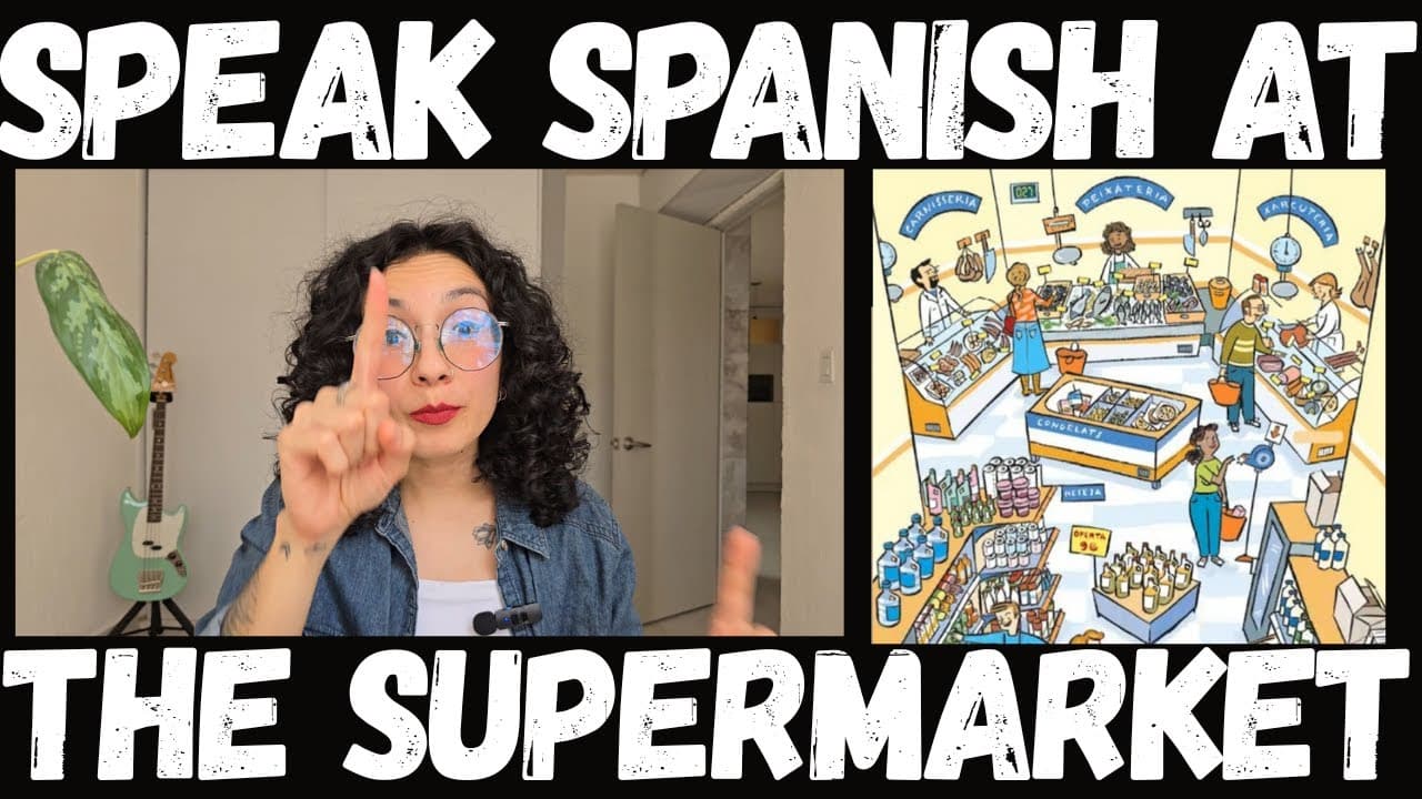 Let’s Talk Spanish in the Supermarket! 🛒🗣️ Fun Listening Practice for Spanish Learners 🇲🇽
