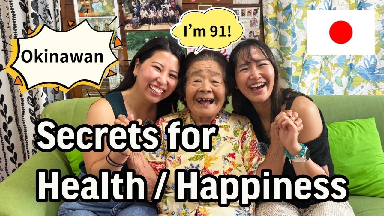91 years old Okinawan's Happiness / Health TIPS @ota_craft