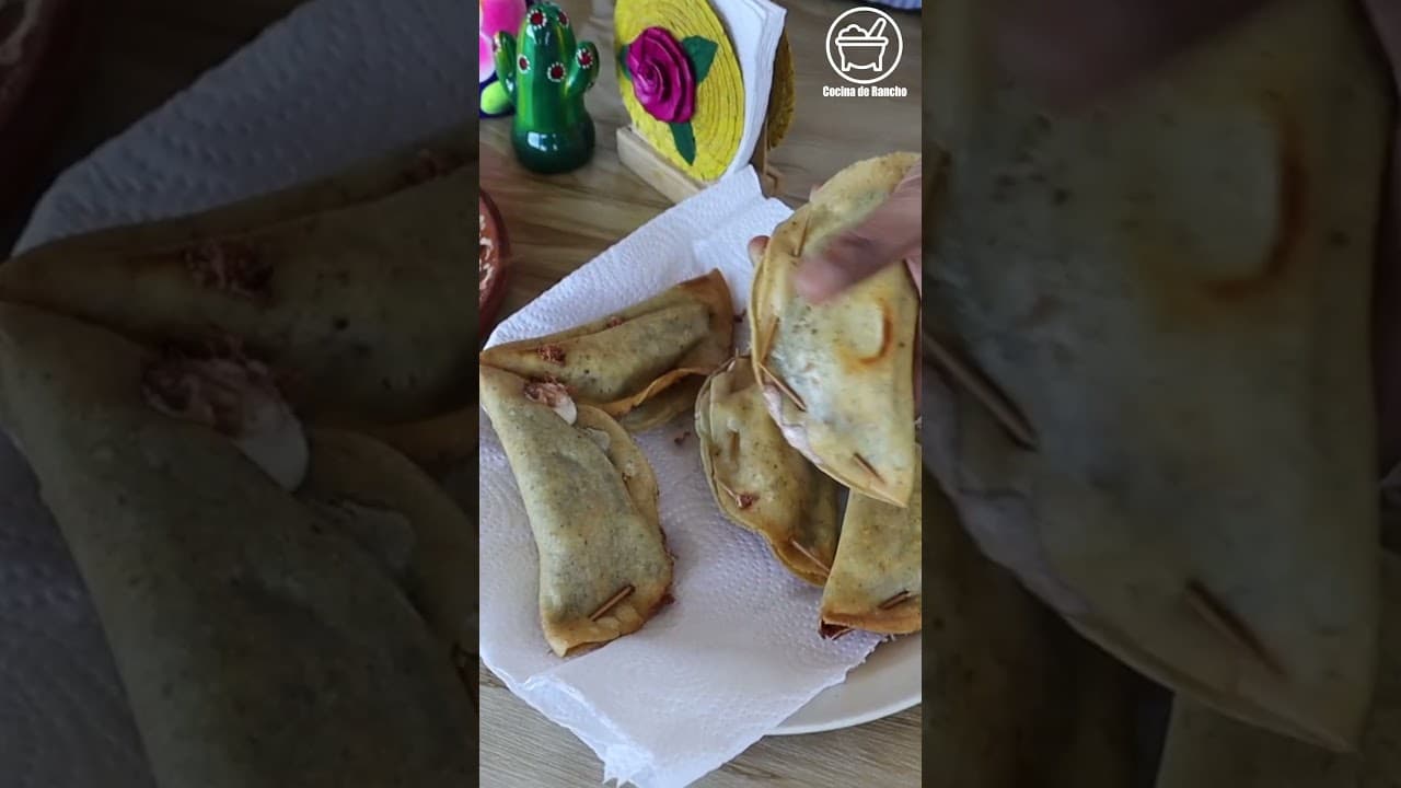 Quesadillas de frijol