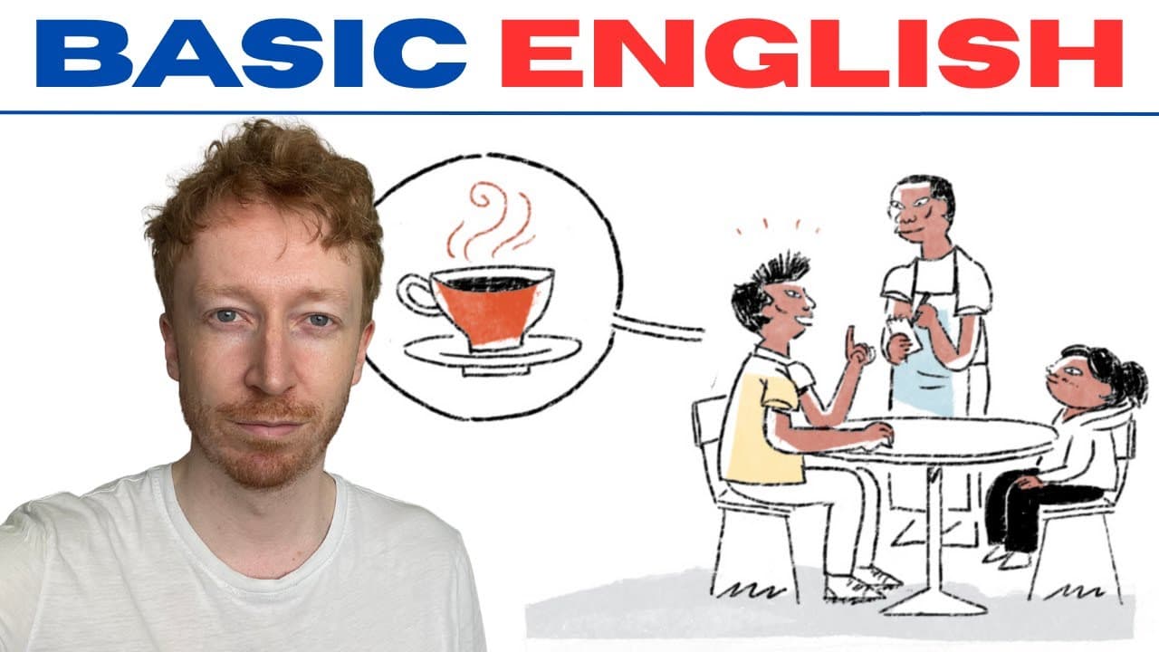 English For Beginners - Going to the Cafe! (Comprehensible Input) A2