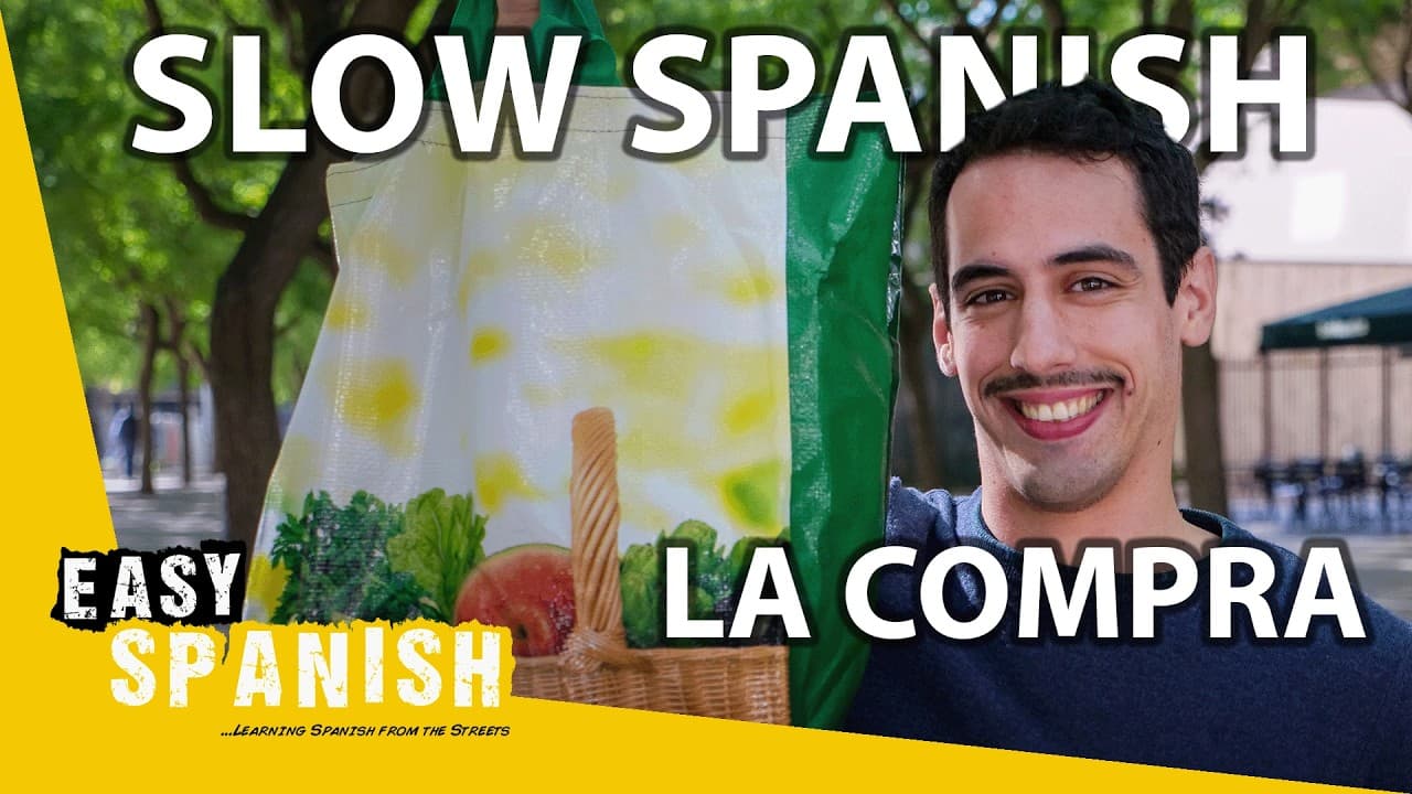 The Food Shop in Slow Spanish | Super Easy Spanish 135