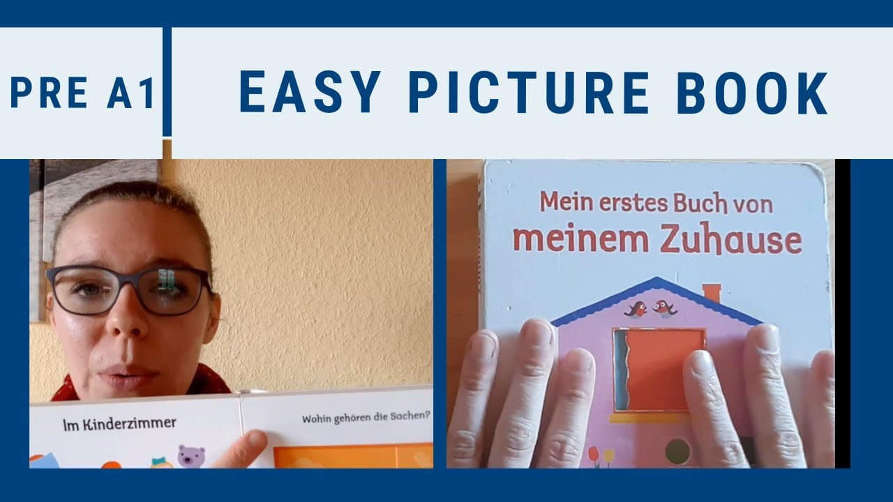 WORDS AROUND THE HOUSE | natural input for German learners