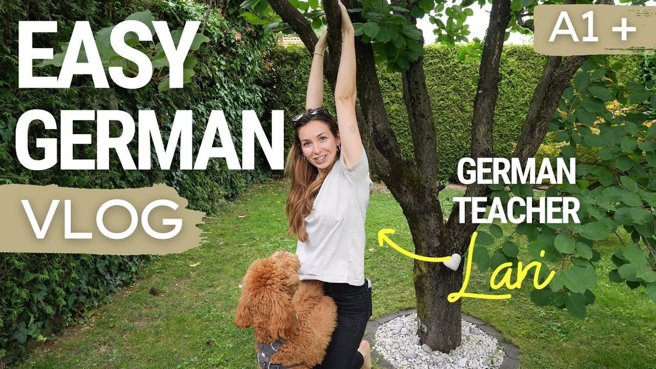 Learn GERMAN the EASY way with COMPREHENSIBLE INPUT | Lesson 1