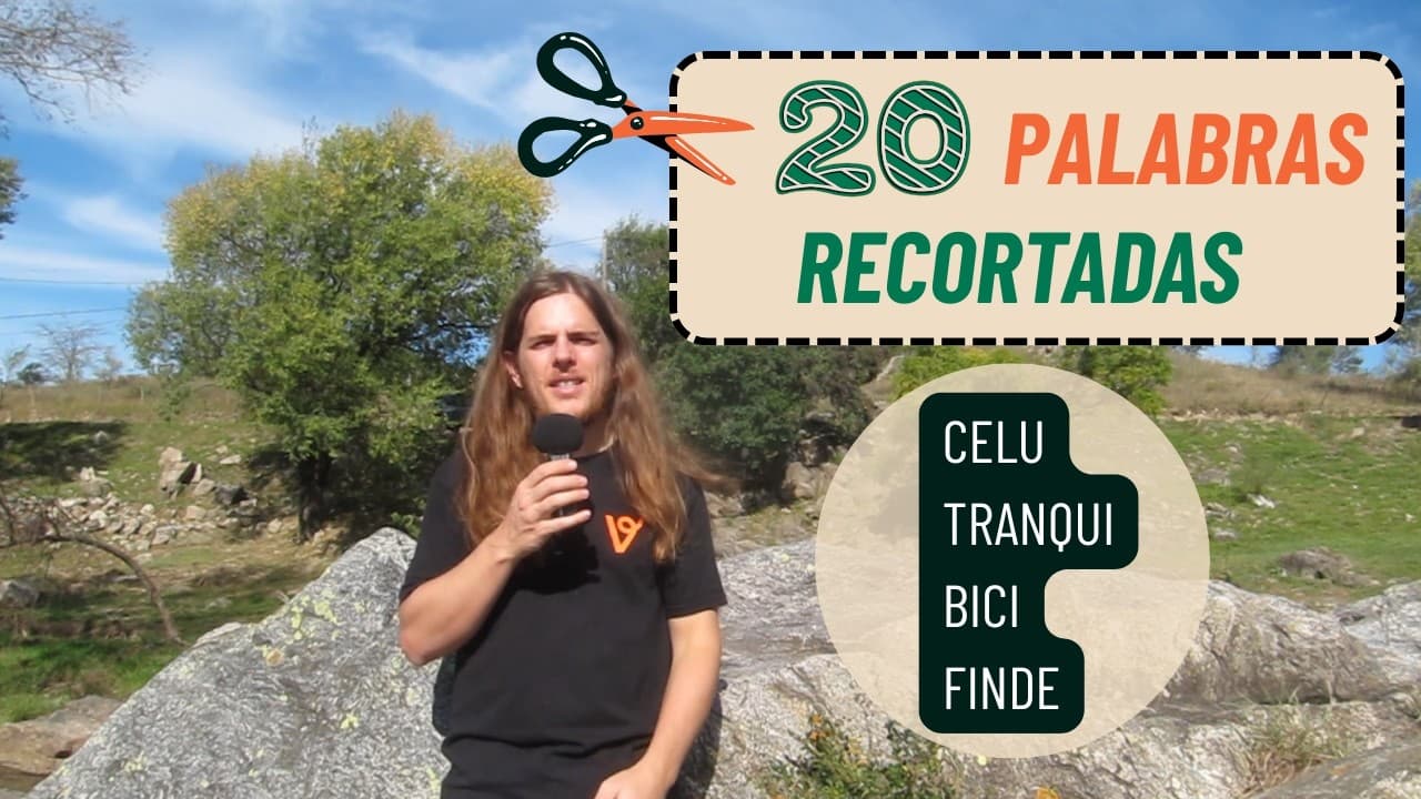 En Argentina, estas palabras se ✂️| Shortened words