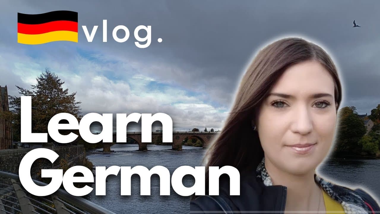 Learn German with a Scottish City Tour 🇬🇧 | A2–B1 Listening Practice with Comprehensible Input