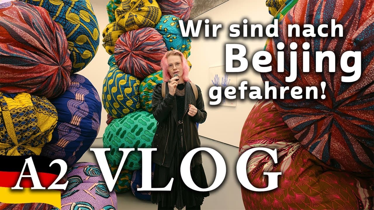 Learn German with this Vlog / BEGINNER German Comprehensible Input A2