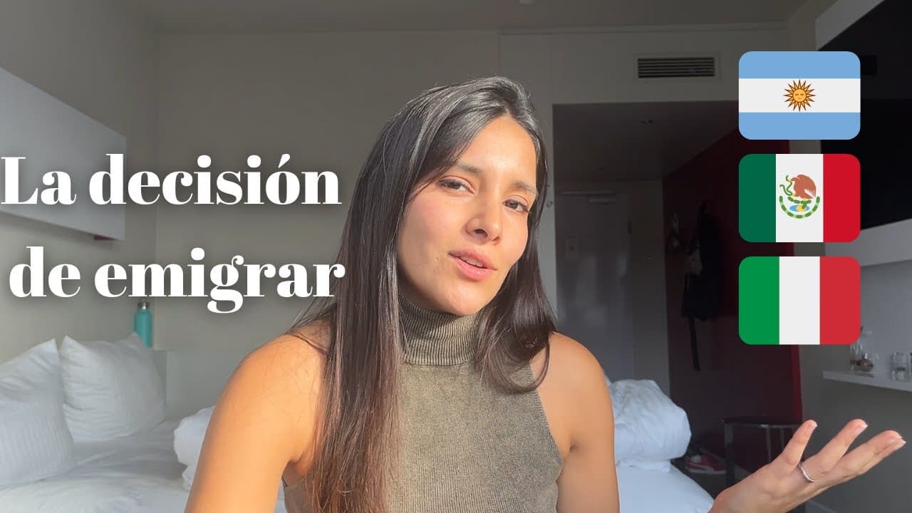 ASÍ surgió la IDEA de EMIGRAR