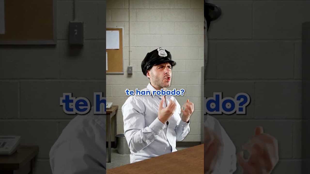 What to do when you get robbed - Simple Spanish
