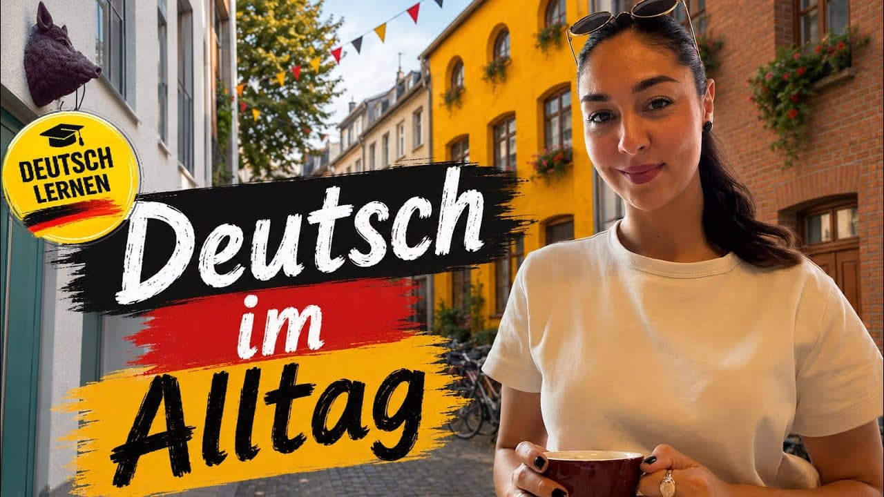 Deutsch im Alltag- Lernen, Arbeiten, #köln besichtigen 🇩🇪 #deutschlernen #deutsch #heimweh #german 