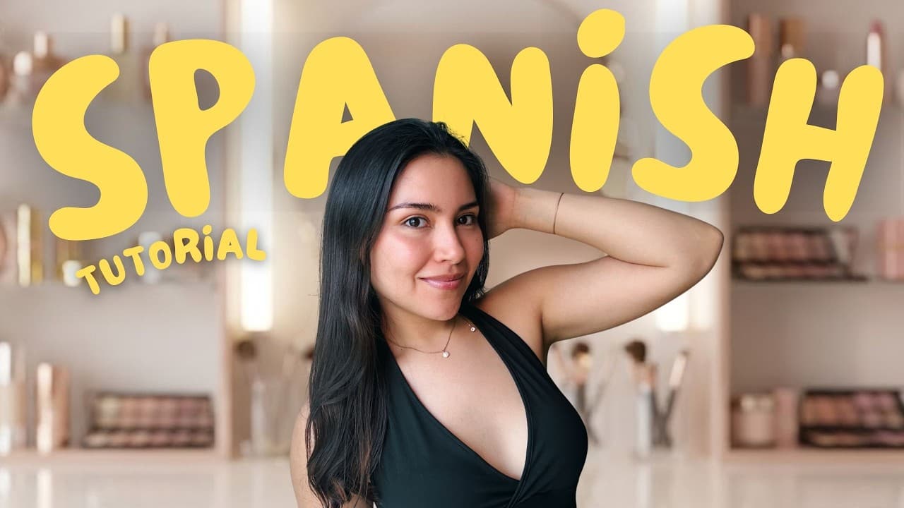 Learn Spanish While I Do My Makeup 💄 (Easy Comprehensible Input)