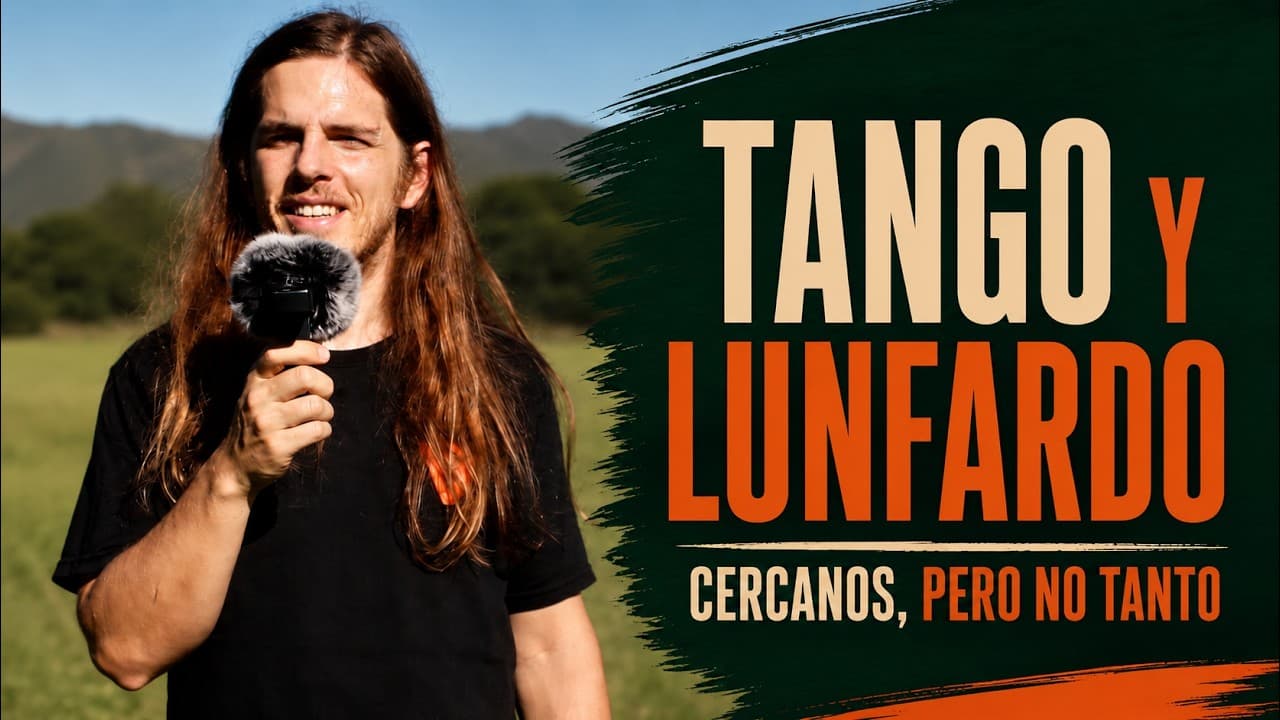 ¿El lunfardo viene del tango?
