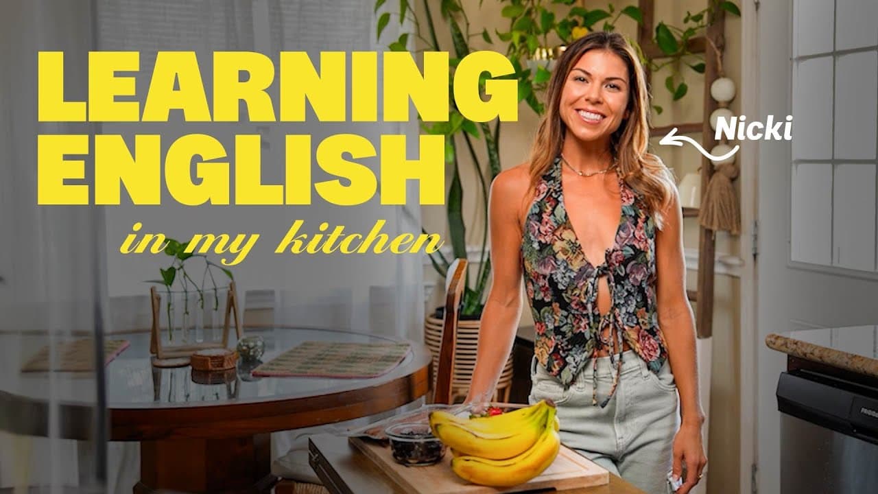 Learn English while I make a Smoothie, Eggs & Bacon 🥓🍳 Comprehensible Input